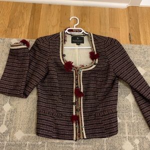 Maison Scott (Scotch and soda)  tweed blazer